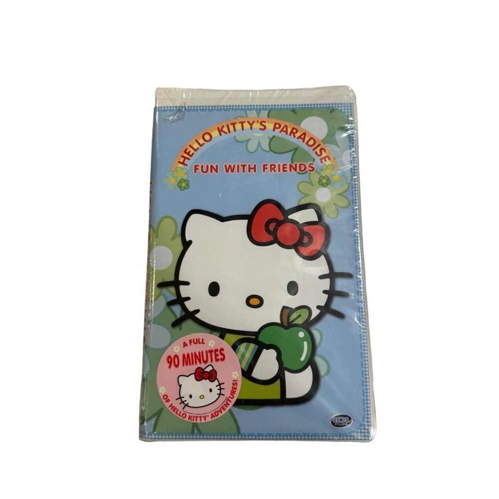 New Sealed Vintage Hello Kitty's Paradise Fun With Friends Volume 2 VHS Movie